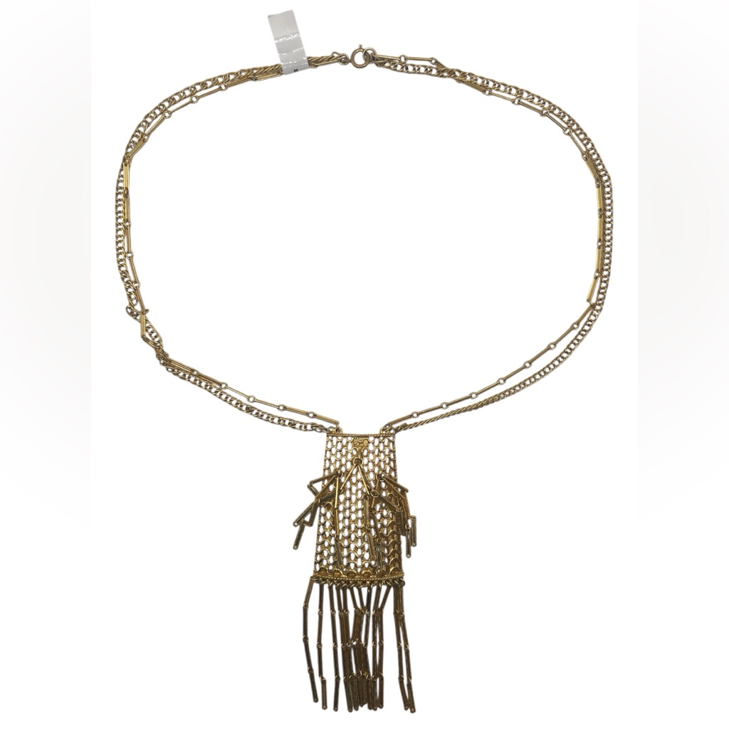1970s Brutalist Modern Necklace